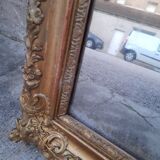 Miroir doré époque restauration 125x92