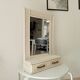 Large vintage rattan and cane mirror from the 70s