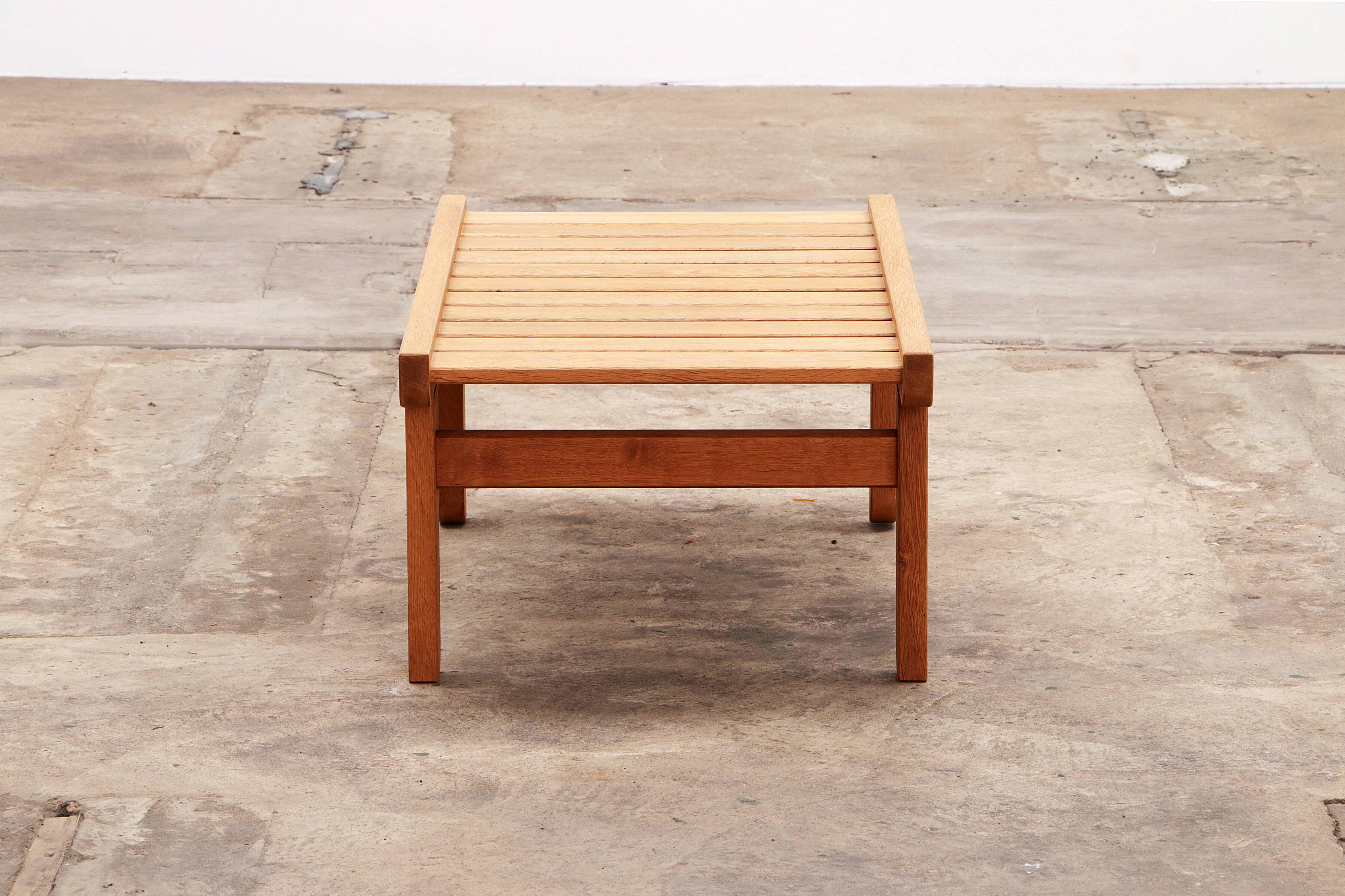 Bernt Petersen for Niels Eilersen bench made of oak, 1960