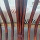 3 fauteuils Maugrion en rotin