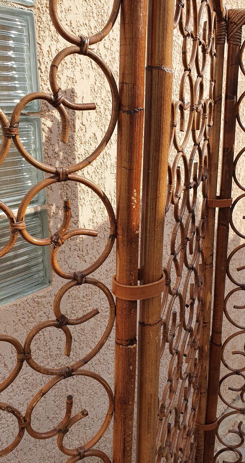 Bamboo screen