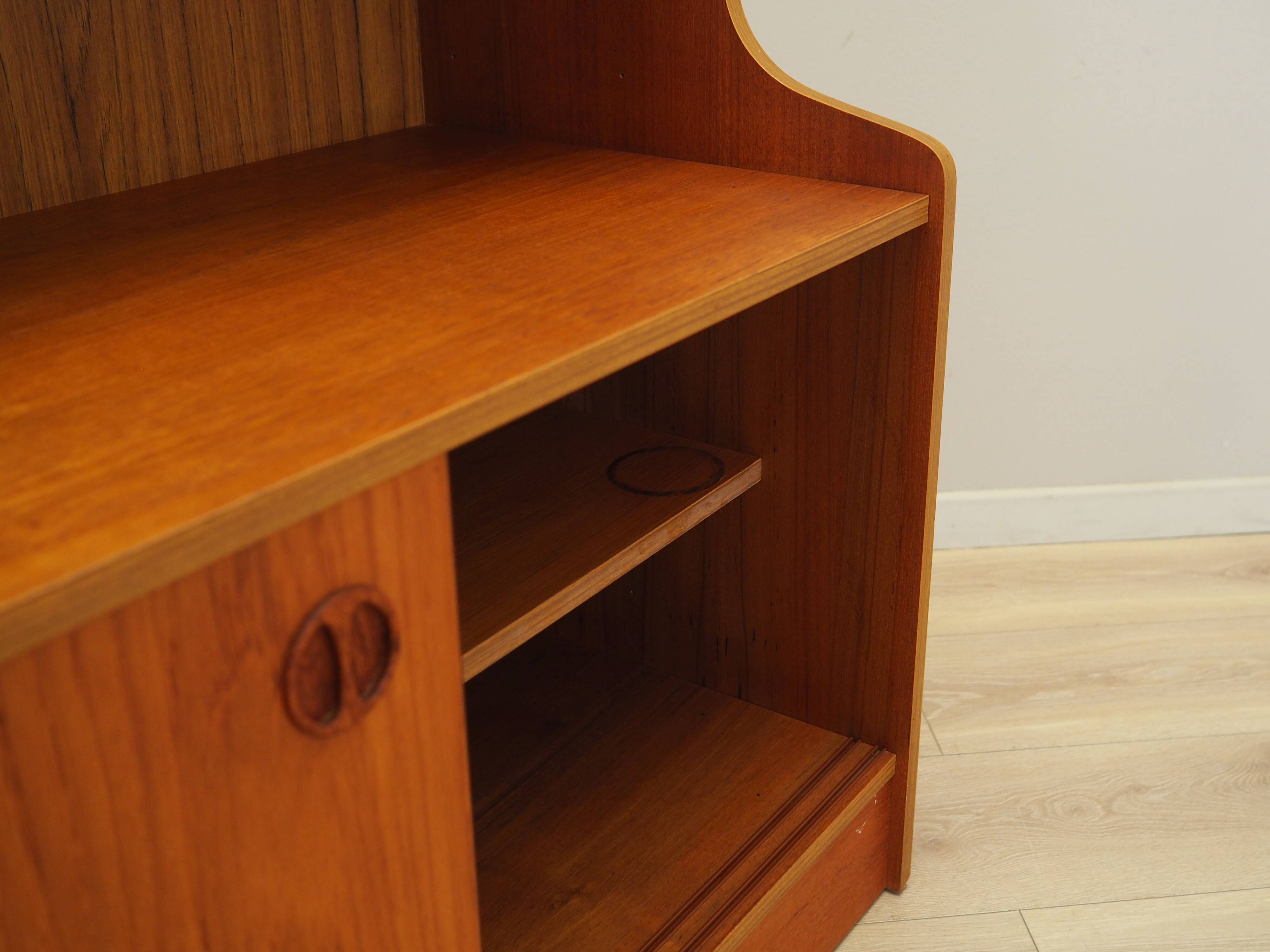 Teak bookcase, Danish design, 1960s, production: Denmark