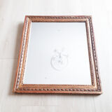 Old gilded mirror, 58 x 52 cm