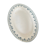 Plat ovale georgette