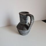 Terracotta vase by Spanish artist Joaquim Almeda Ferre / 1970 / ceramic / vintage / Mid-Century / 20th century