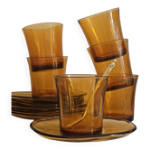 Lot de 6 tasses retro