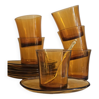 Set of 6 retro cups