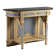 Console ancienne de style néoclassique en bois sculpté, XIXe siècle