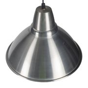 Lampe industrielle en aluminium brossé