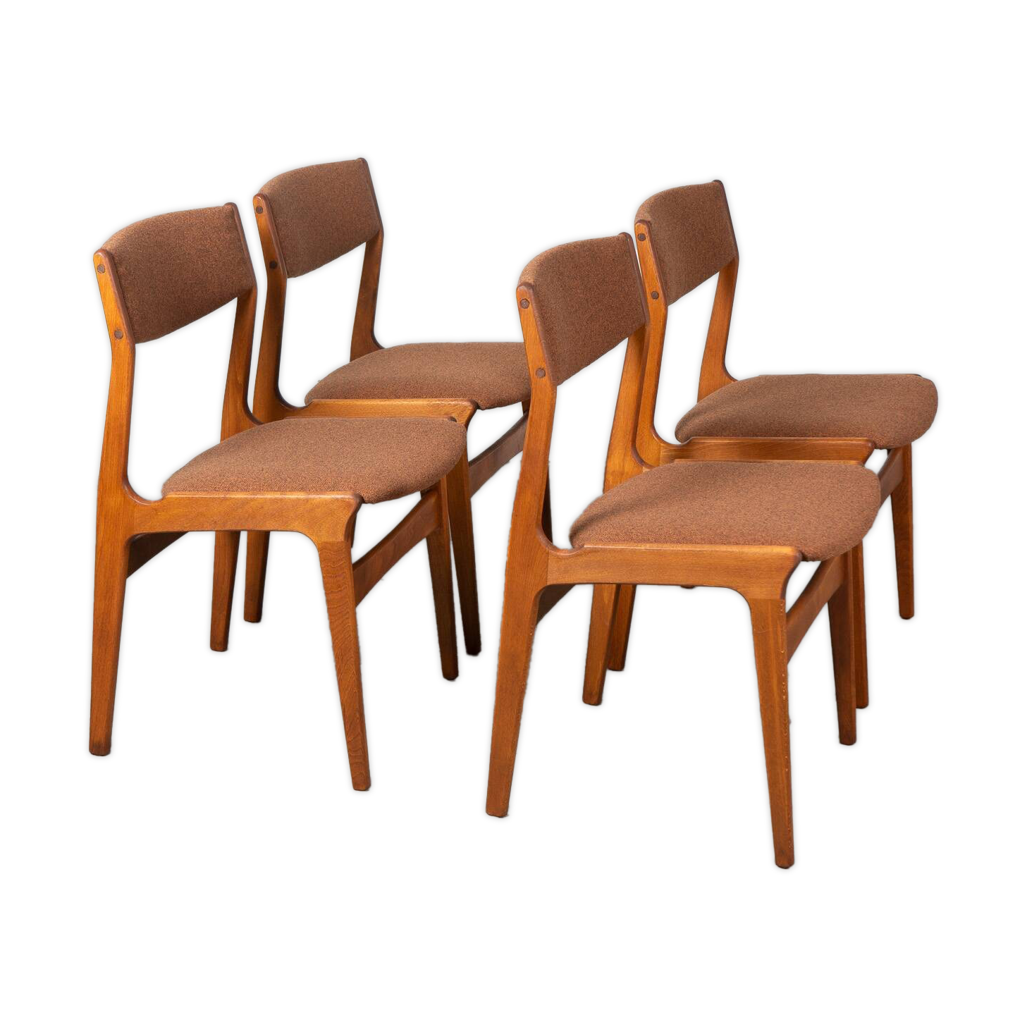 Set of 4 Danish Chairs by Nova Møbler