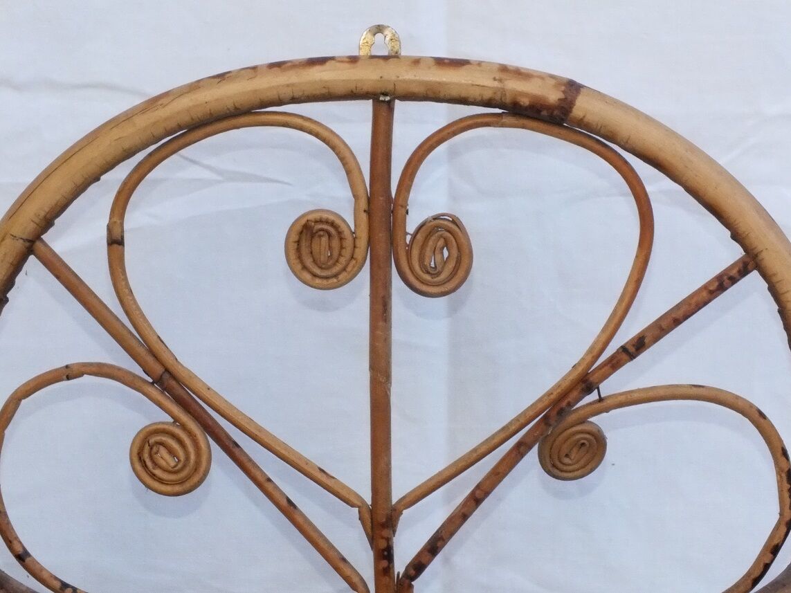 Rattan Peacock shelf