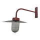 Industrial iron wall light