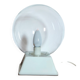 Vintage glass globe lamp from the 70s and 80s.