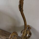 Coat rack metal rocaille hook round hook