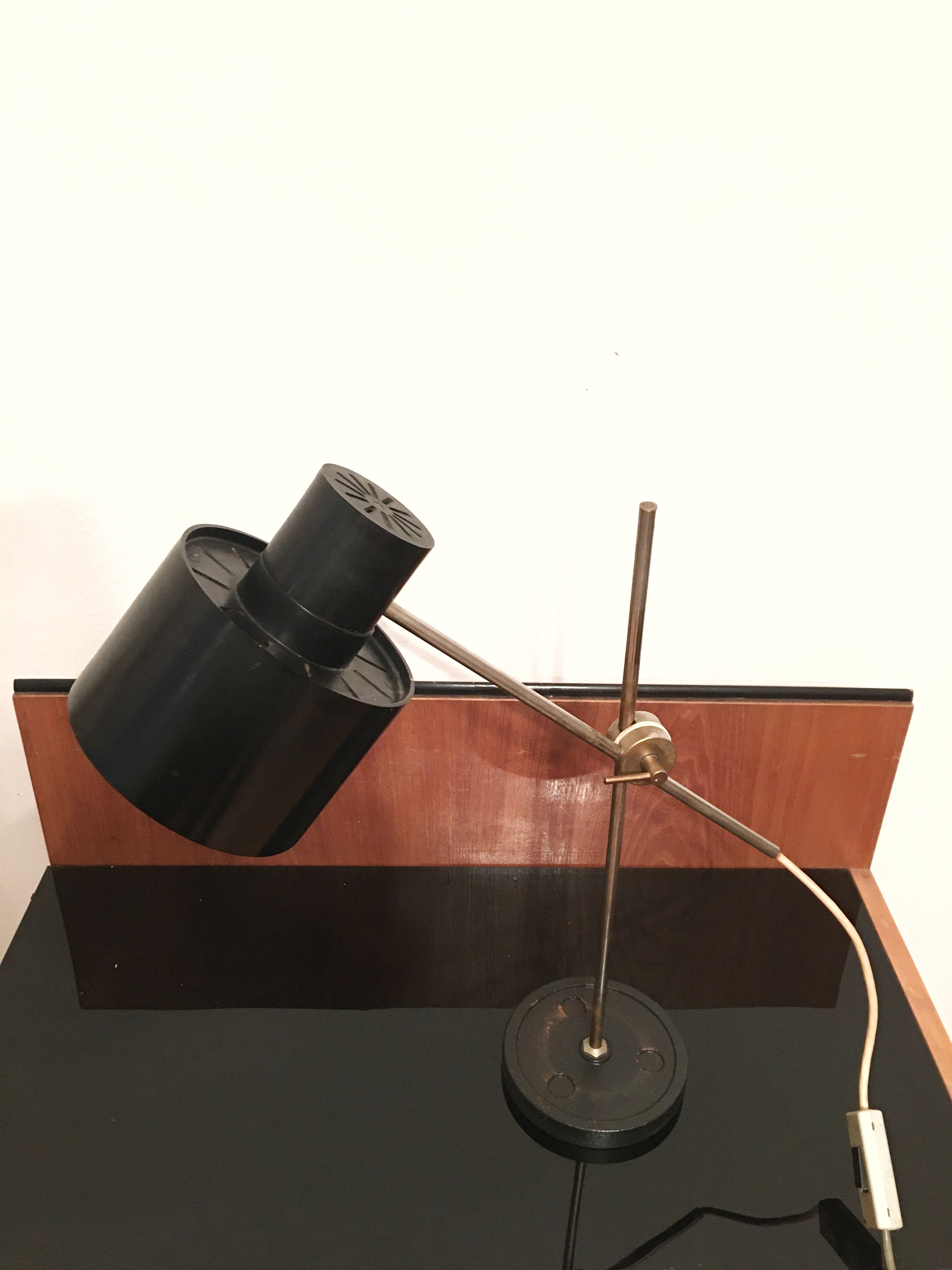 Industrial Office Lamp by Jan Suchan for Elektrosvit, 1967