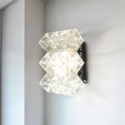 Poliarte 'Cetusa' Sconce by Surama - Rare Luxury 70s Vintage Wall Lamp
