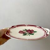 cake dish Digoin Sarreguemines model Cibon years 30-40