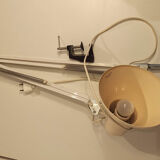 Vintage articulated architect's desk lamp by Fluvio Battaglia Emmedi artikel studio