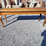Farmhouse table in old solid oak