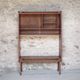 Vintage wooden furniture, Roger Landault shelf for ABC, 1950s.
