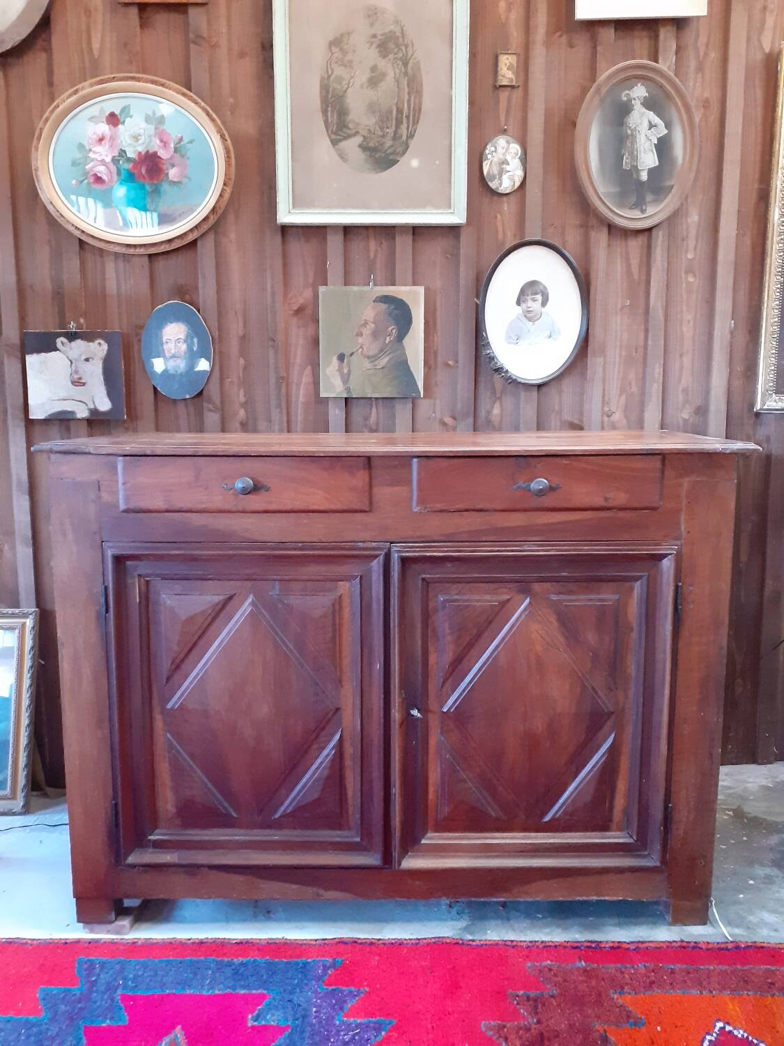 Louis XIII low sideboard