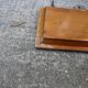Scandinavian wall coat rack in wood and metal 8 hooks 60s 70s