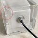 Vintage Nachtmann Leuchten glass cube table lamp