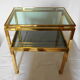 2 nesting tables by Guy Lefèvre for the Maison Jansen of the 70s
