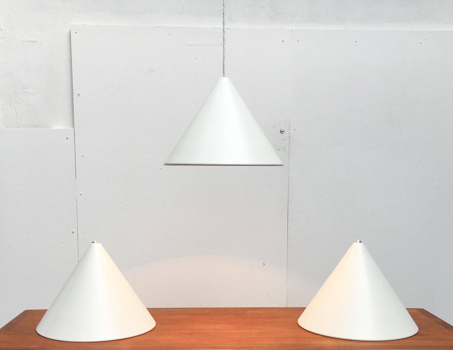 Danish Mid-Century Suspension Lamp by Louis Poulsen