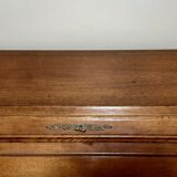 Secretary desk with solid wood flap