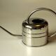 Stainless steel watering can, complete usuable, vintage from the 1970s