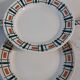 Set of 4 dessert plates Badonviller model Quiberon year 30
