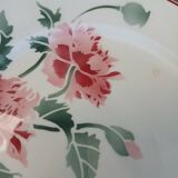 12 antique flat plates + HBCM soup tureen