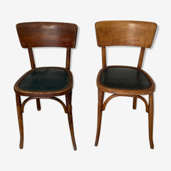 Pair of bistro chairs