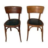 Paire de chaises bistrot