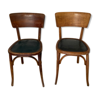 Pair of bistro chairs