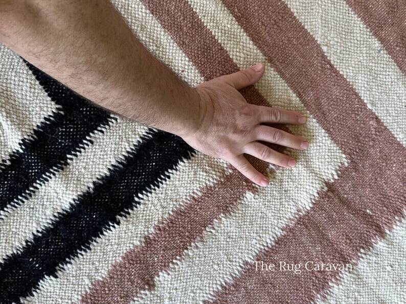 Flat Weave Moroccan Rug Geometric Berber 150/250cm