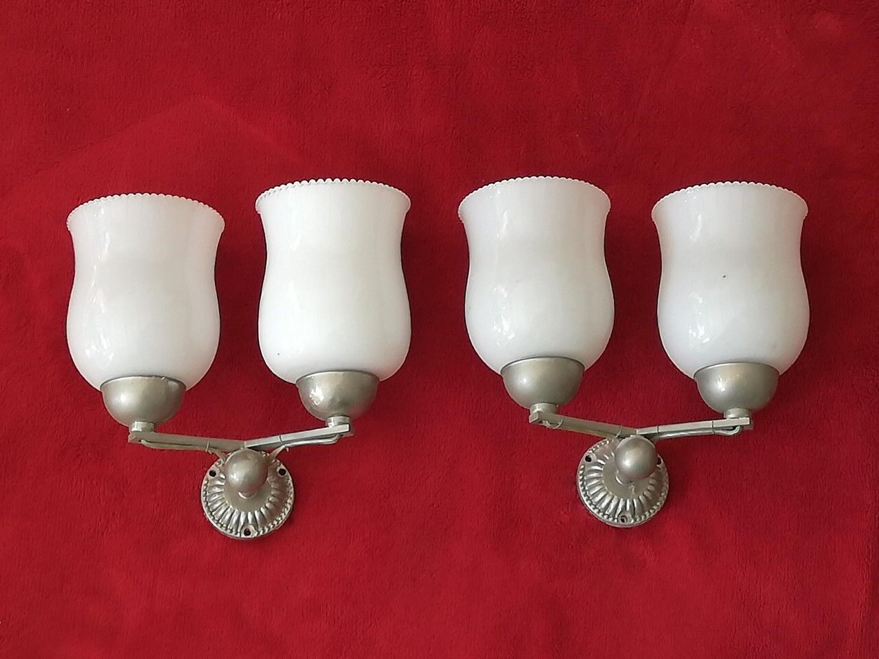 Pair of wall lamps 60s