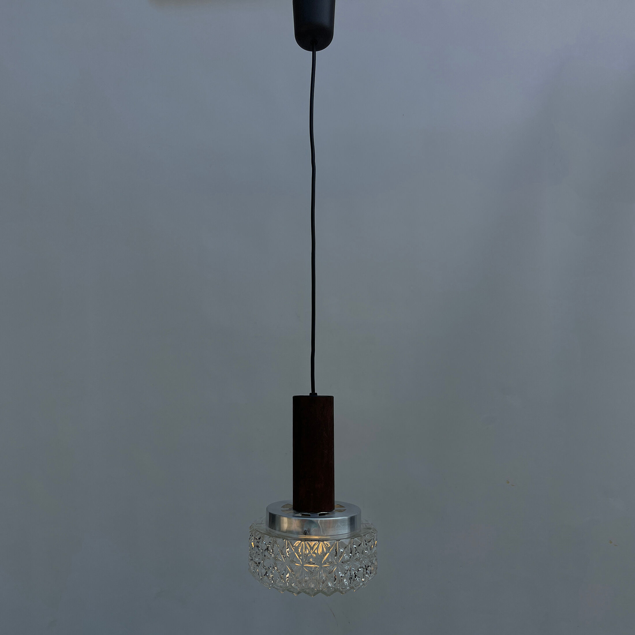 Pendant lamp by Hillebrand Germany 1970s