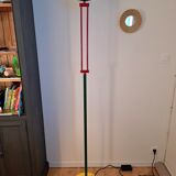 Polychrome articulated stilplast floor lamp