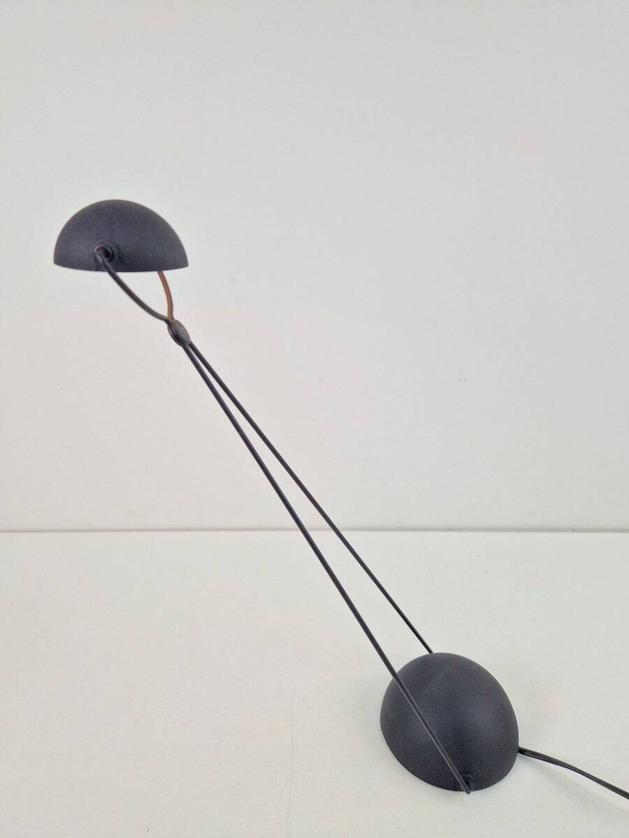 Vintage Black Meridiana Desk Lamp by Paolo Piva for Stefano Cevoli, 1980s