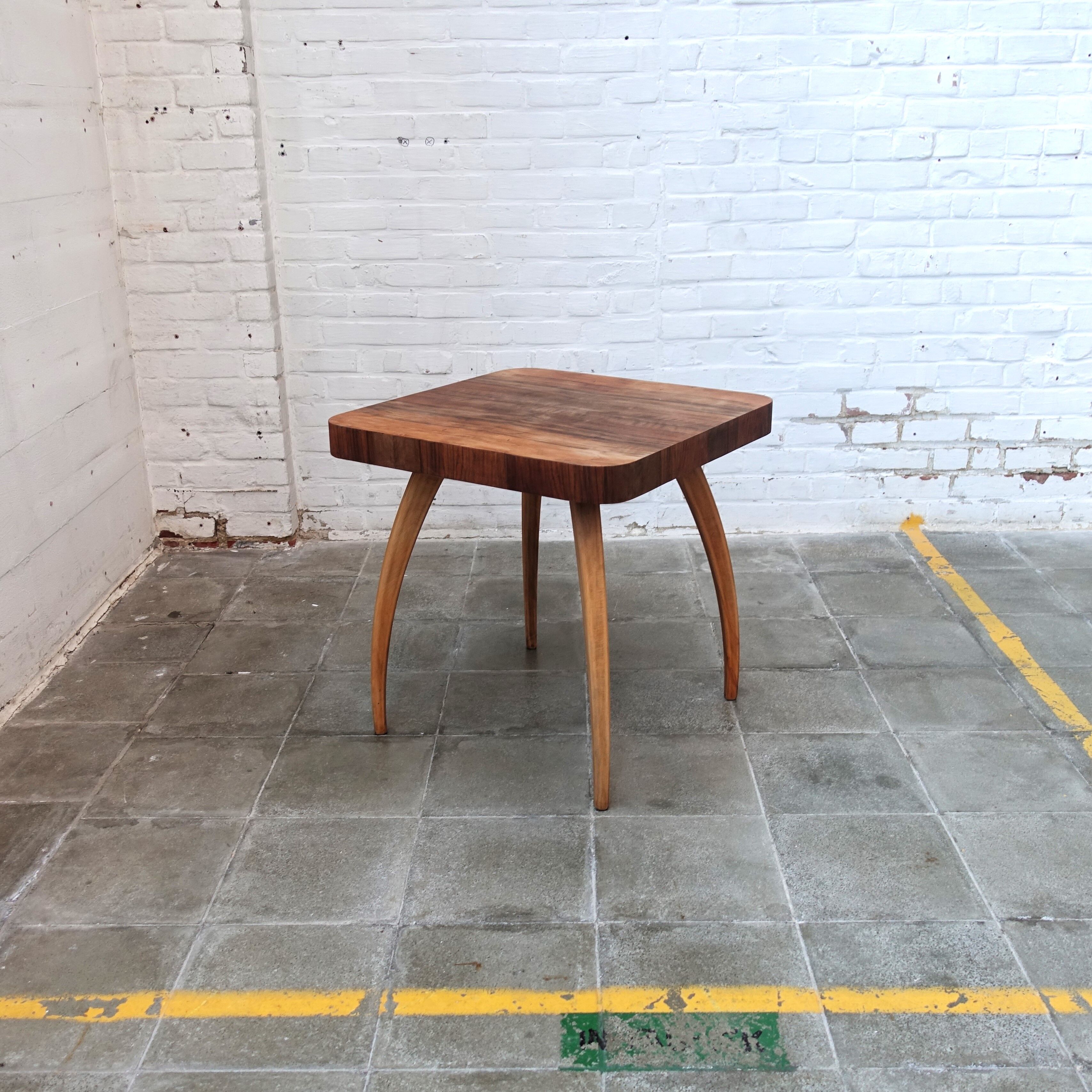 Vintage Halabala spider table