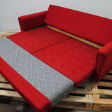 Ensemble de salon vintage bloc de l’Est, Tchécoslovaquie, années 1970