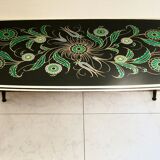 Stylized deco vintage coffee table