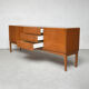 Enfilade 210cm en teck blond, 1970