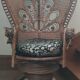 Large Armchair Peacock Emmanuelle/vintage rattan