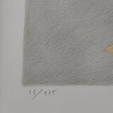 Sleeping Woman original handsigned lithograph Pierre Boncompain