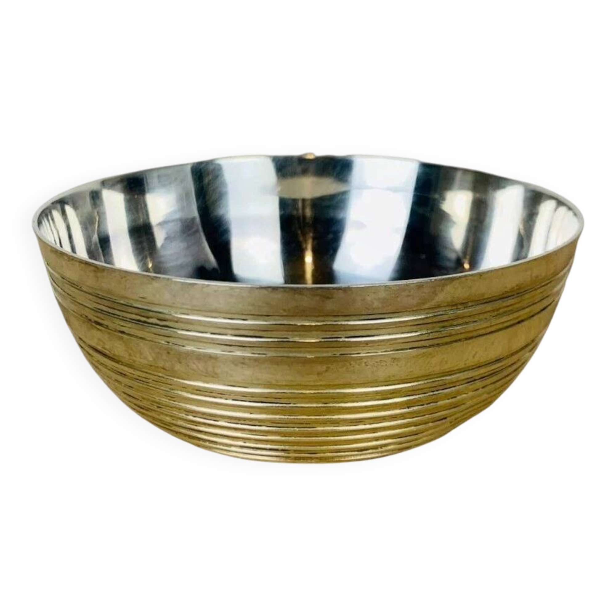 Ercuis silver-plated catchall, vintage