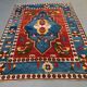 Old turkish kazak rug oriental, 306x221 cm
