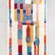 Contemporary azilal Moroccan Berber rug with colorful patterns 256x166cm